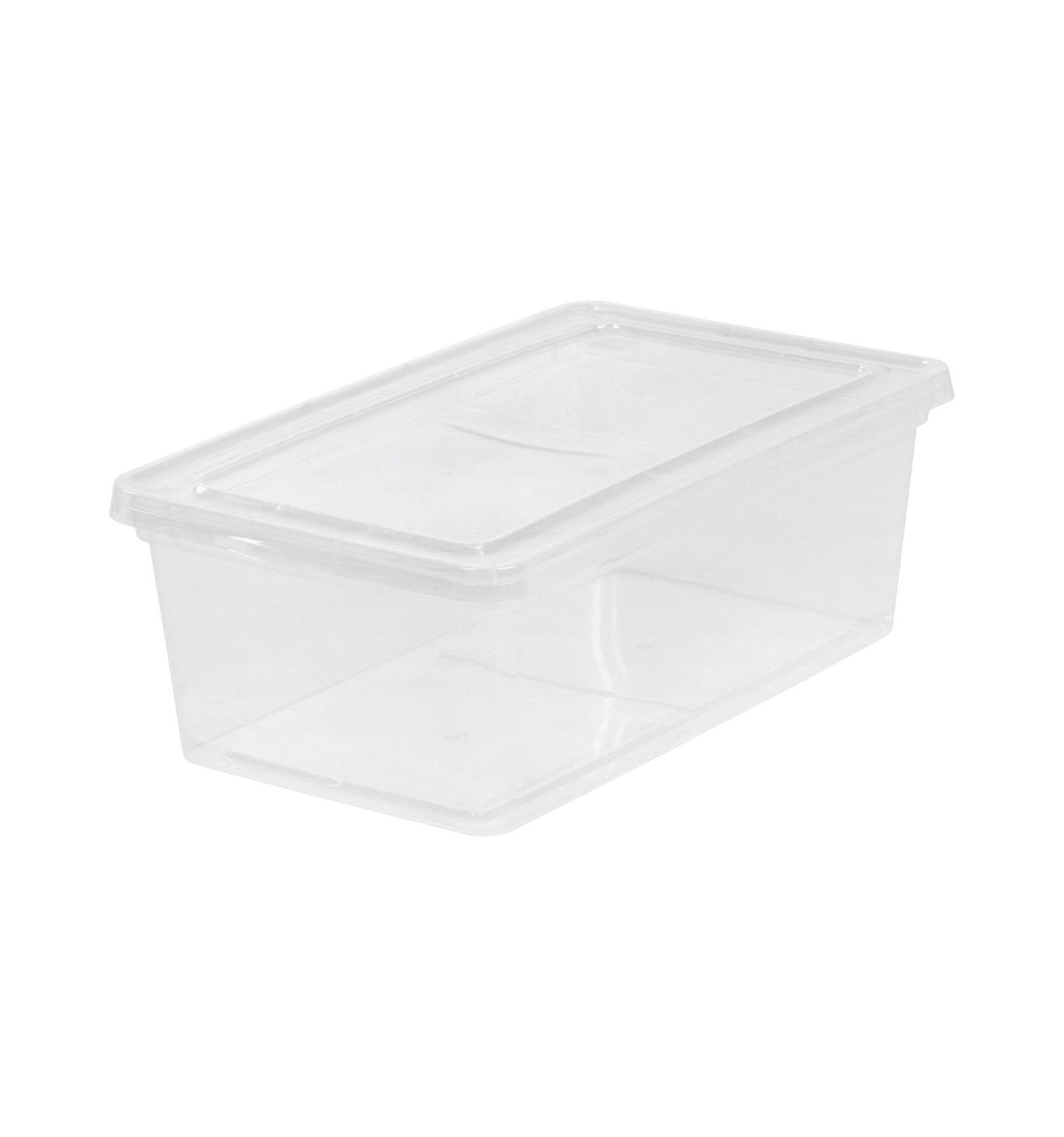 IRIS 6 Quart 1 Pack Clear Storage Box