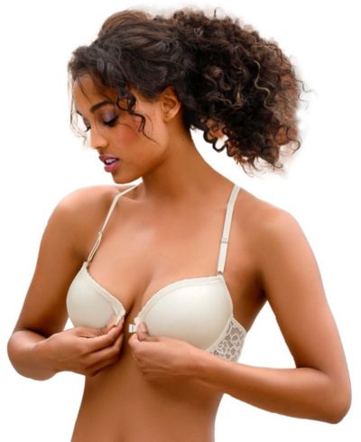 LASCANA Women's Lace Back Underwire Everyday Comfort T-Shirt Bra