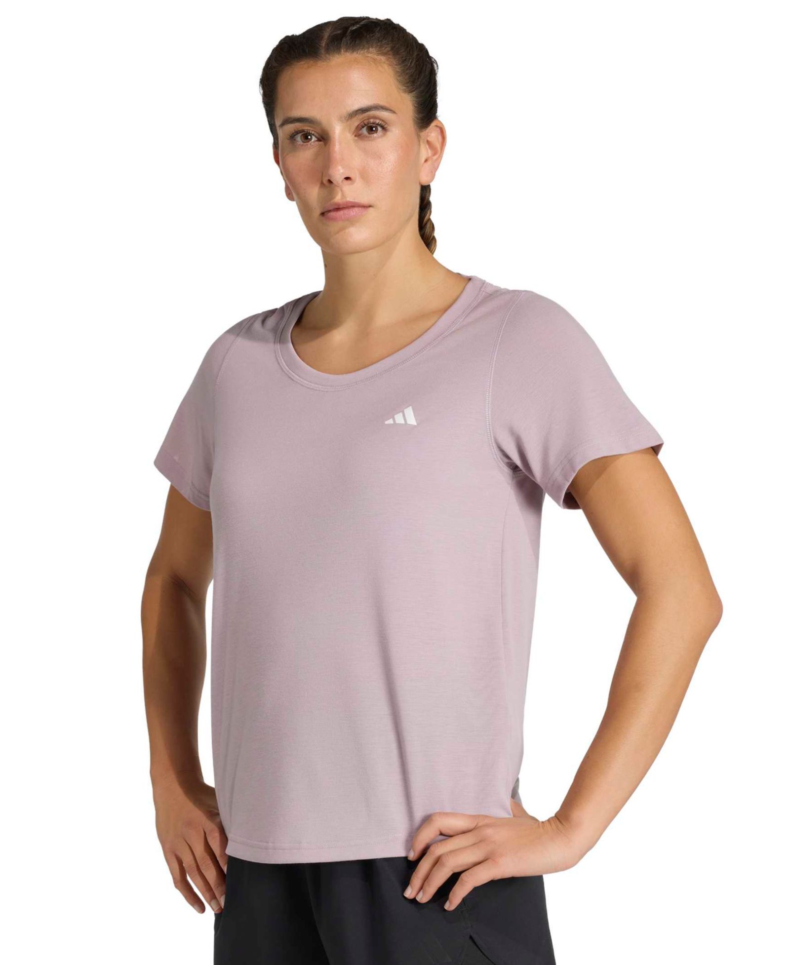 adidas Women's Workout Essentials Seamless Scoop Neck T-Shirt