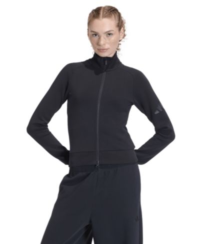adidas Women's Soft Lux Slim Sportswear Track Jacket