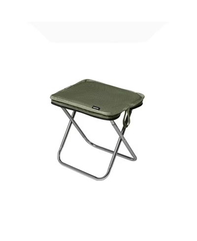 Naturehike, Folding Camping Stool , Portable Mini Camping Chair, Lightweight Alloy Chair Small Backpacking Stool with Thickened Seat Cushion