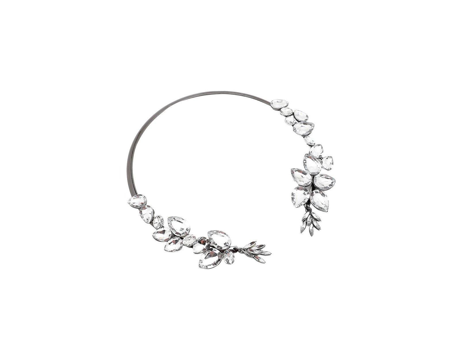 Ожерелье SOHI Rhinestone Collar