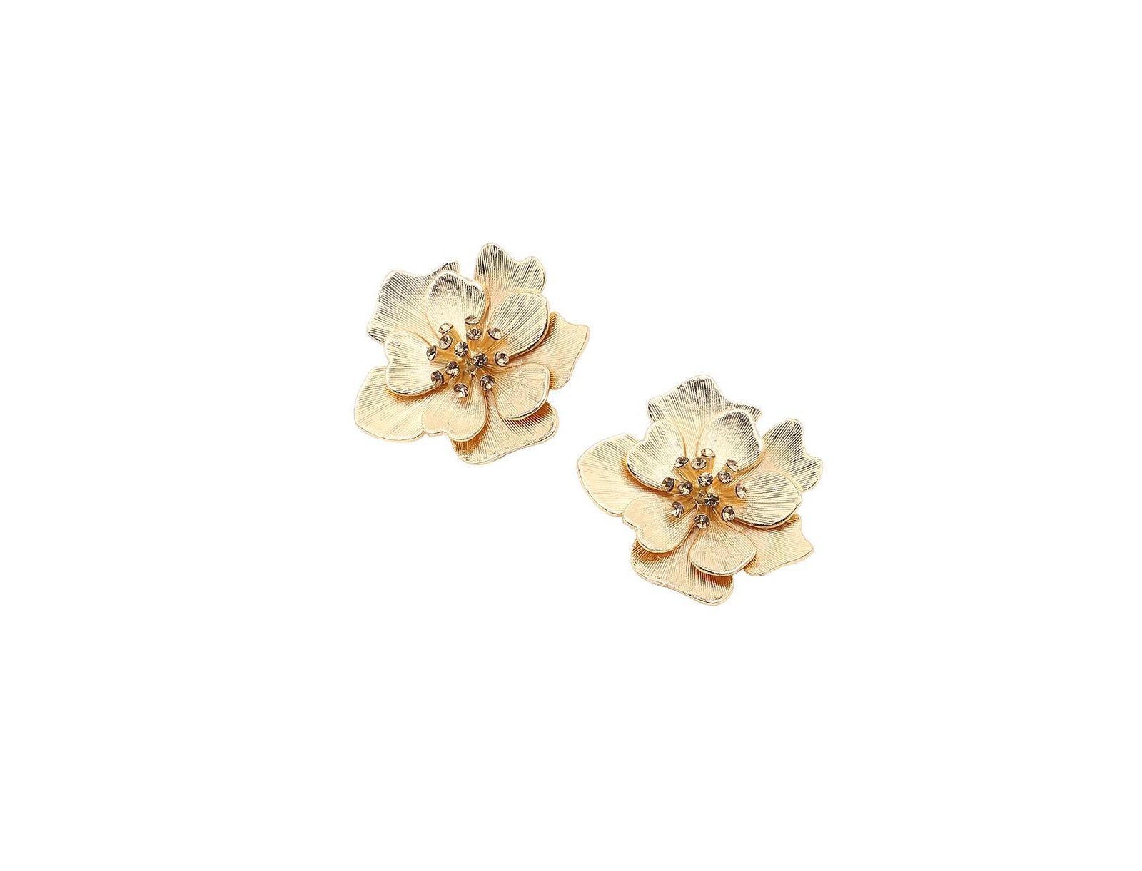SOHI Flower Stud Earrings