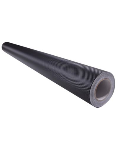 Рулон виниловой пленки Yescom 5ft x 100ft 3D Carbon Fiber для авто и мотоцикла, черный