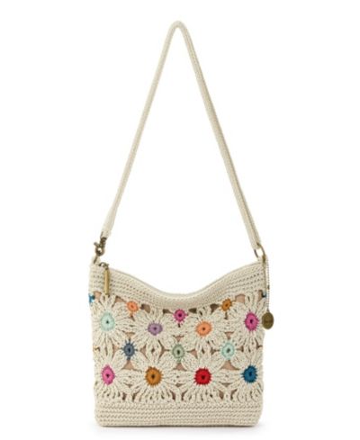 The Sak Lumi кросс-боди сумка с отделкой crochet