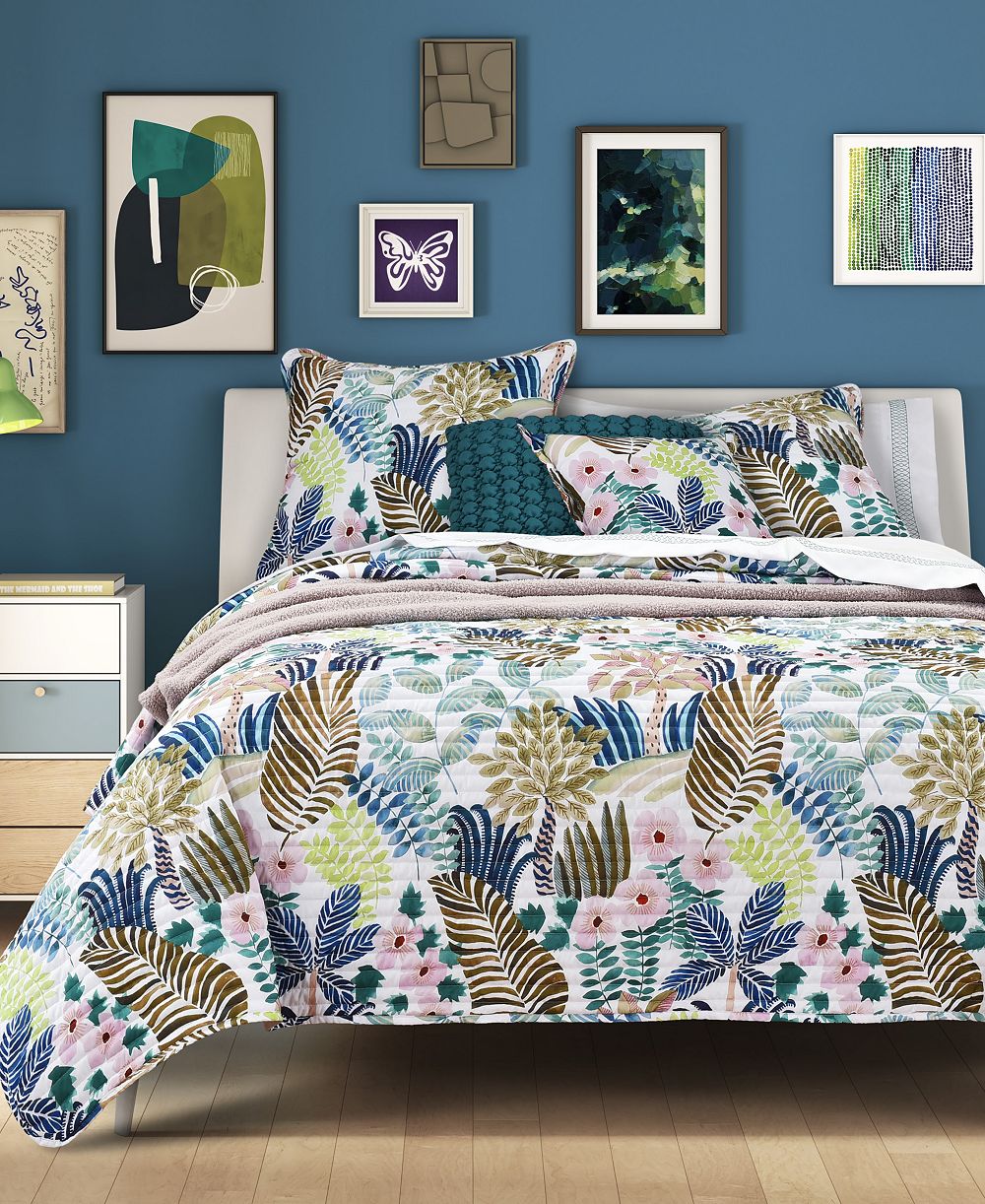 J. Queen Bold Rainforest 2-Pc. Quilt Set, Twin/Twin XL