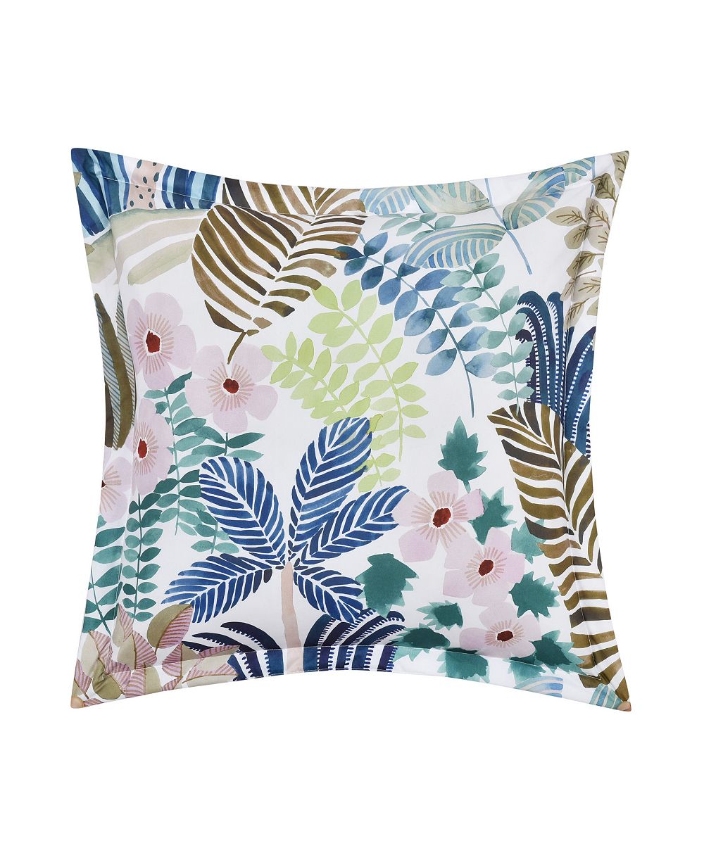 J. Queen Bold Rainforest Decorative Pillow, 18" x 18"