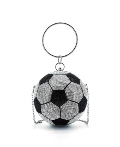 LIKE DREAMS Маленькая вечерно-свадебная сумка Striker Rhinestone Soccer Clutch