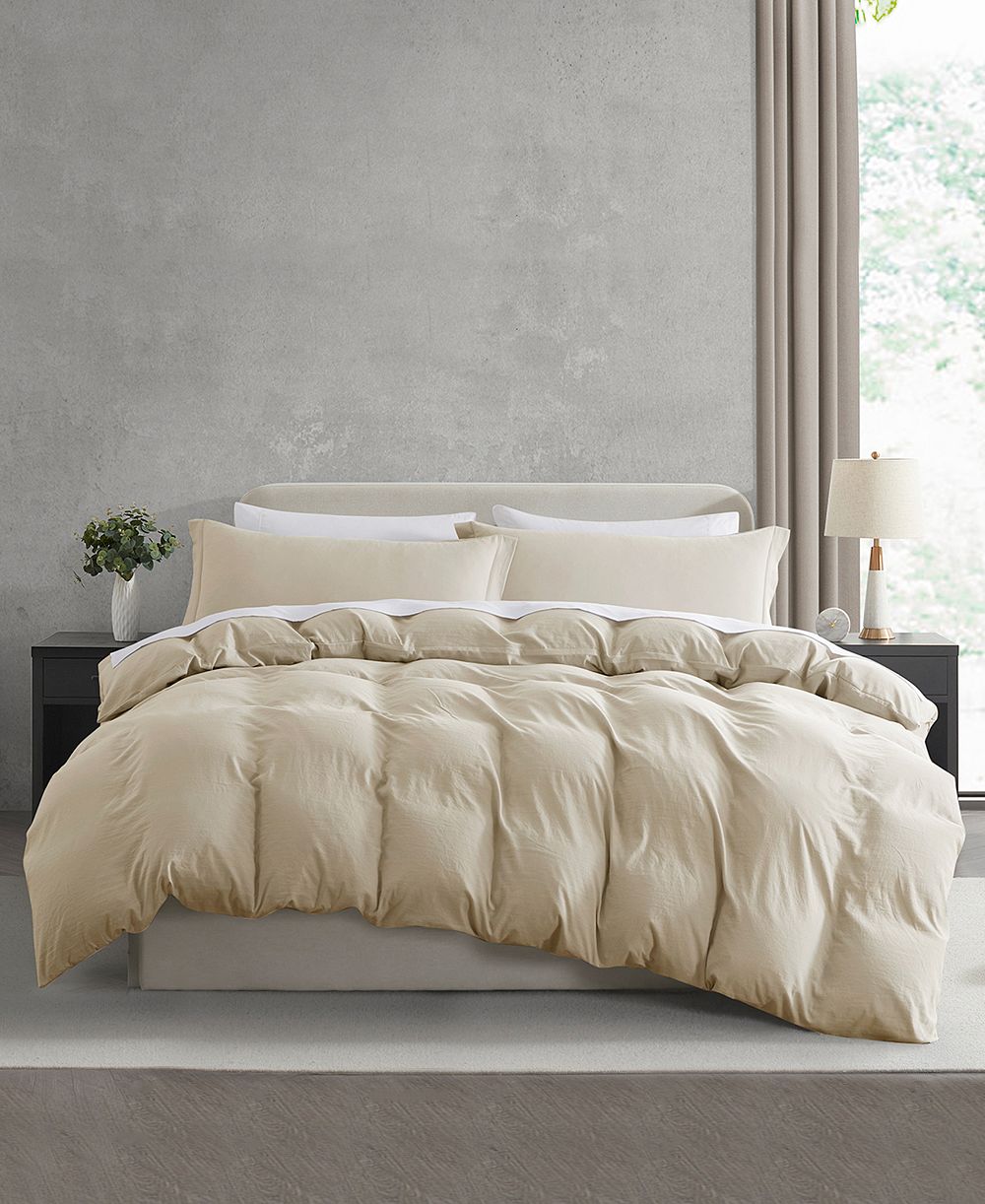 Nestl Ultra Soft Prewashed 3-Pc. Duvet Cover Set, Full