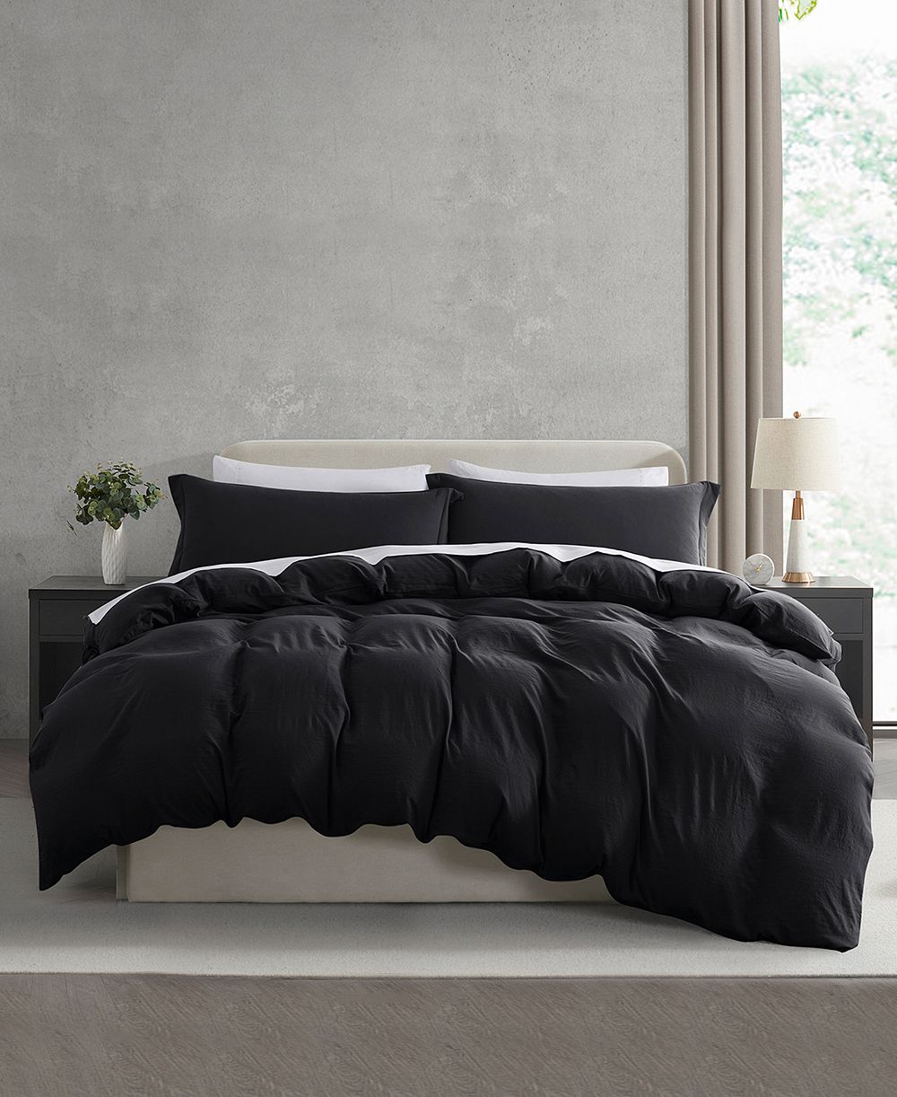 Nestl Ultra Soft Prewashed 3-Pc. Duvet Cover Set, King
