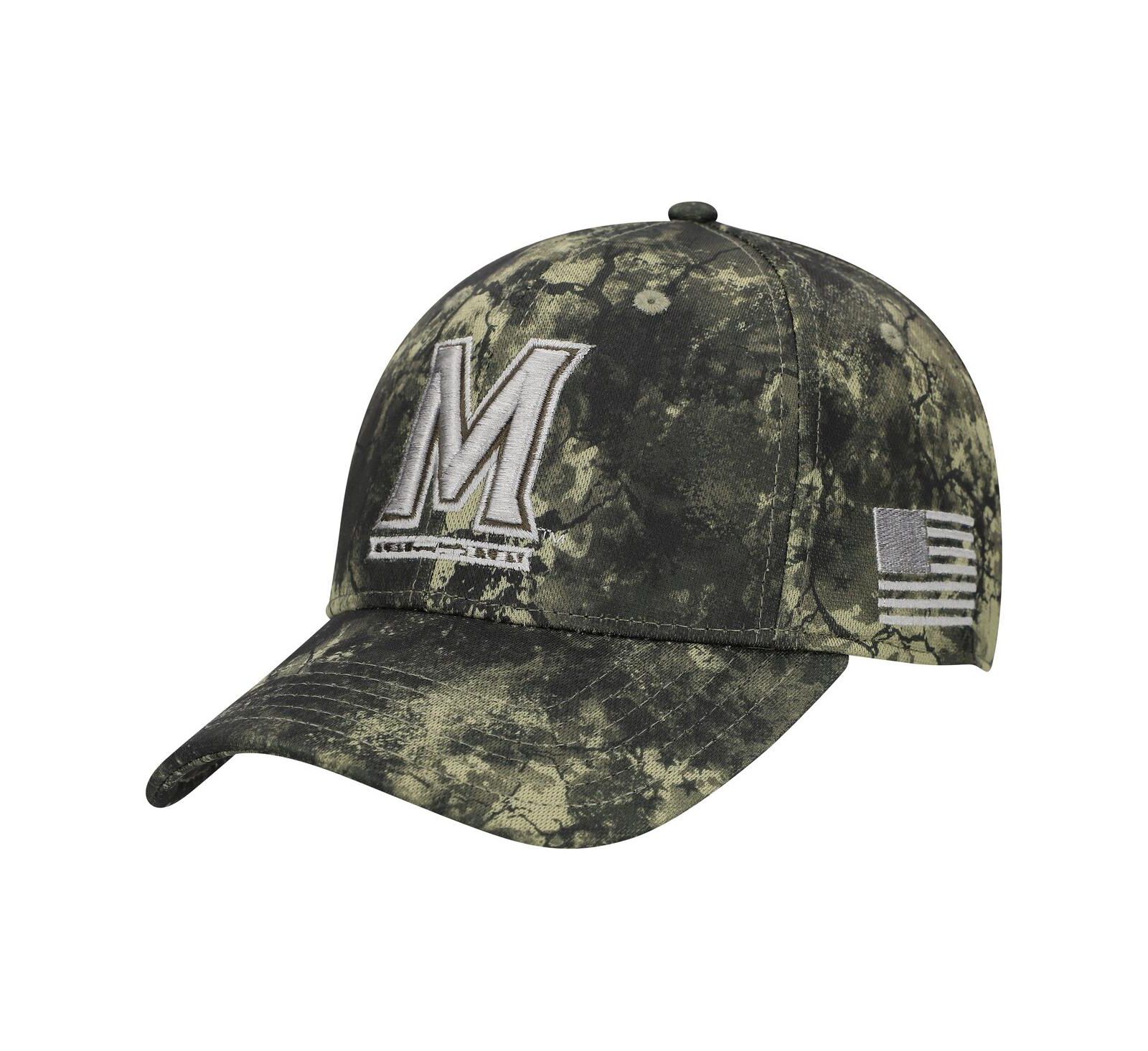 Under Armour Men's Camo Maryland Terrapins Freedom Collection Blitzing Performance Adjustable Hat