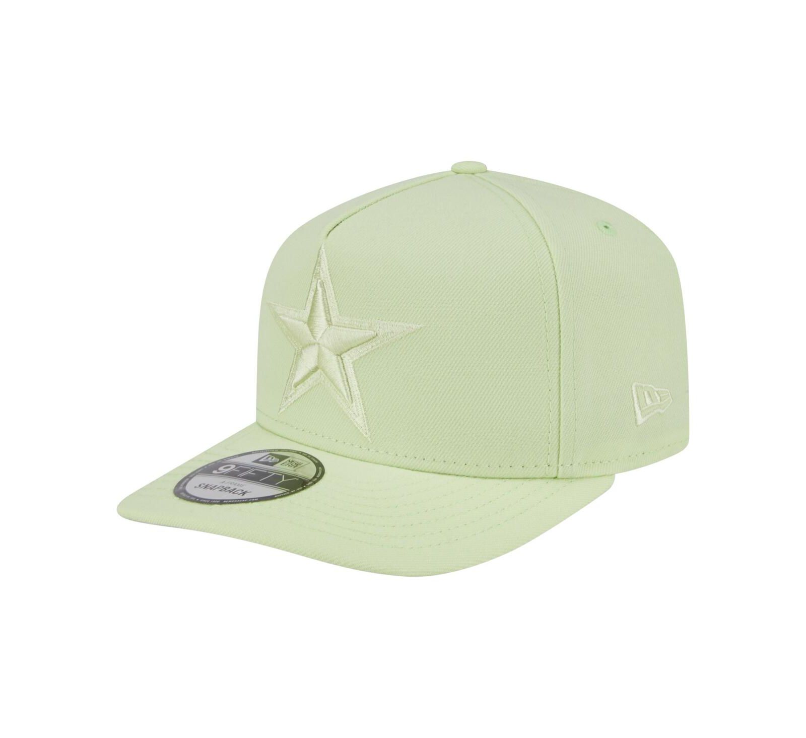 Мужская кепка New Era Dallas Cowboys Color Pack 9FIFTY Snapback, светло-зеленая
