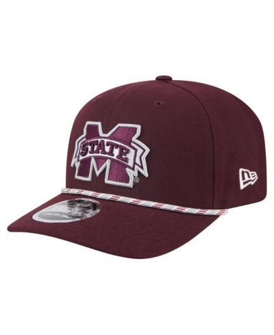 New Era Мужская кепка Mississippi State Bulldogs Game Day Multi-Rope 9SEVENTY Stretch-Snap
