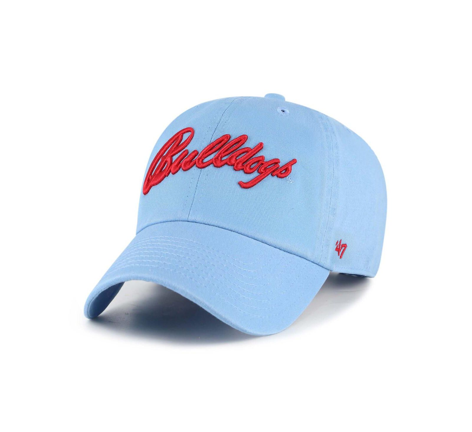 Мужская кепка '47 Brand Light Blue Fresno State Bulldogs Vault Clean Up Adjustable