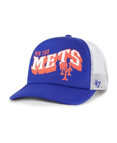 Мужская кепка '47 Brand Royal New York Mets Meander Foam Trucker Snapback
