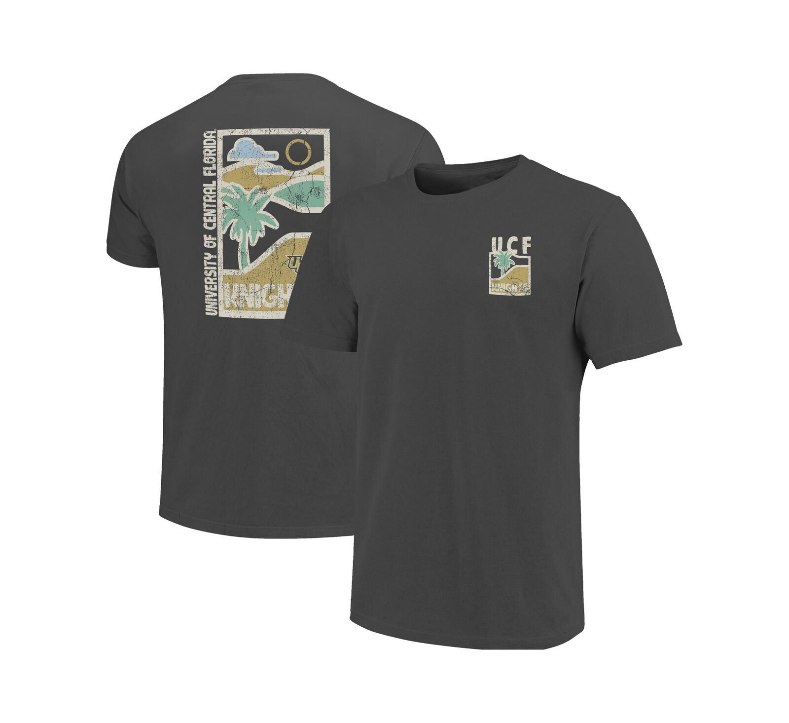 Мужская футболка Image One UCF Knights Comfort Colors Minimal Vista Distressed Graphics Graphite