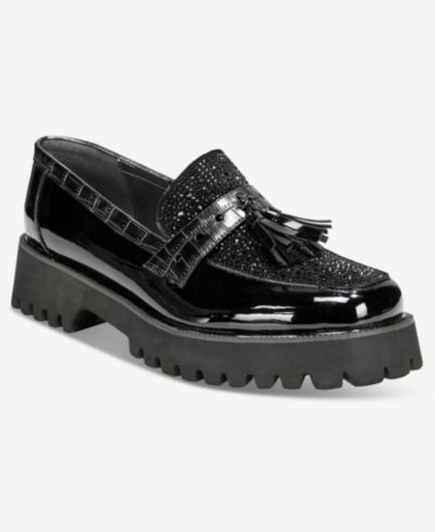 Женские лоферы THINGS II COME Lenna Embellished Lug Sole