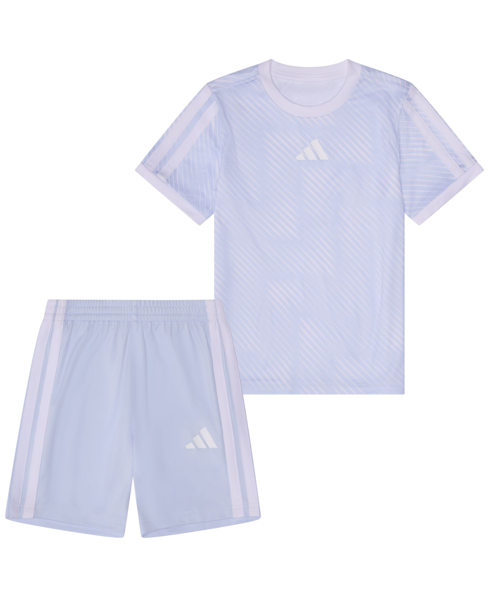 adidas Baby Boys' Short-Sleeve Printed T-Shirt and Shorts, 2-Piece Set