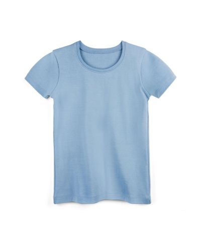 Mightly Girls Fair Trade Organic Cotton Ribbed Scoop Neck Tee