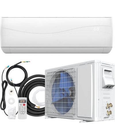 Кондиционер и обогреватель Mecale Mini Split, 24000 BTU, 18.5 SEER2