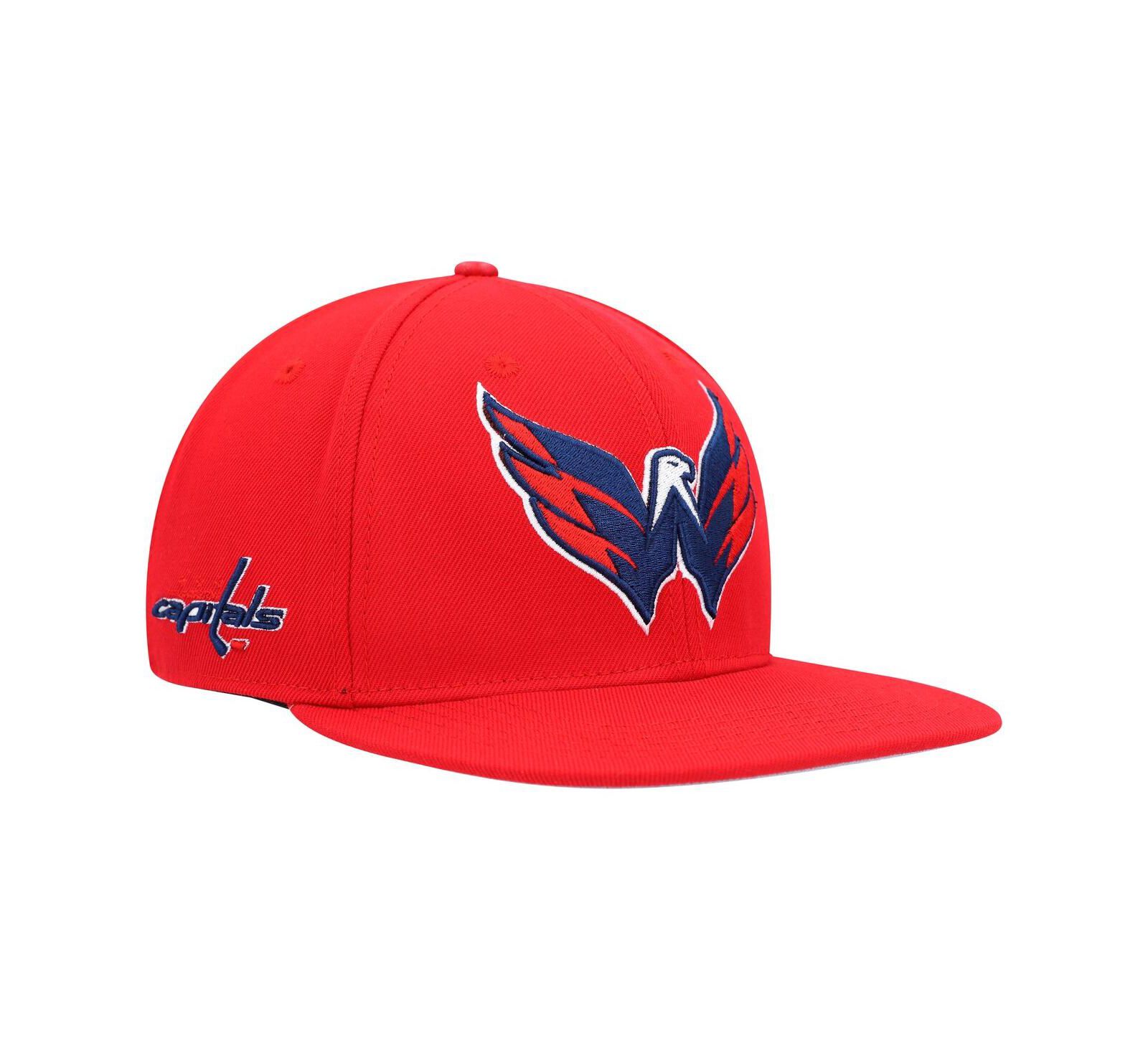 Pro Standard Men's Red Washington Capitals Core Classic Logo Snapback Hat
