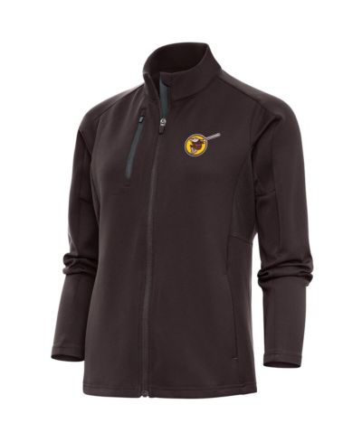 Женская куртка Antigua San Diego Padres Cooperstown Logo Generation Full-Zip Brown