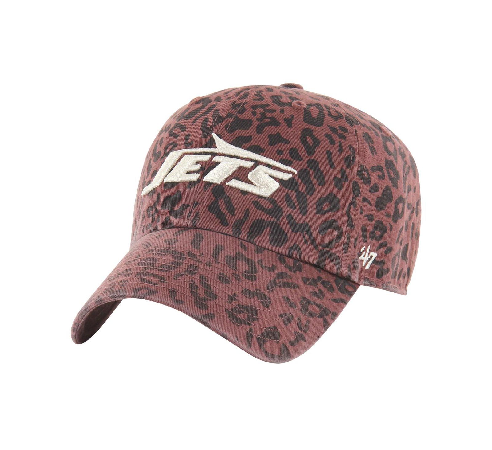 '47 Brand Женская регулируемая кепка New York Jets, цвет Brown Tawny