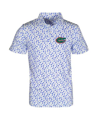 Garb Toddler White Florida Gators Earnest Allover Print Polo Shirt