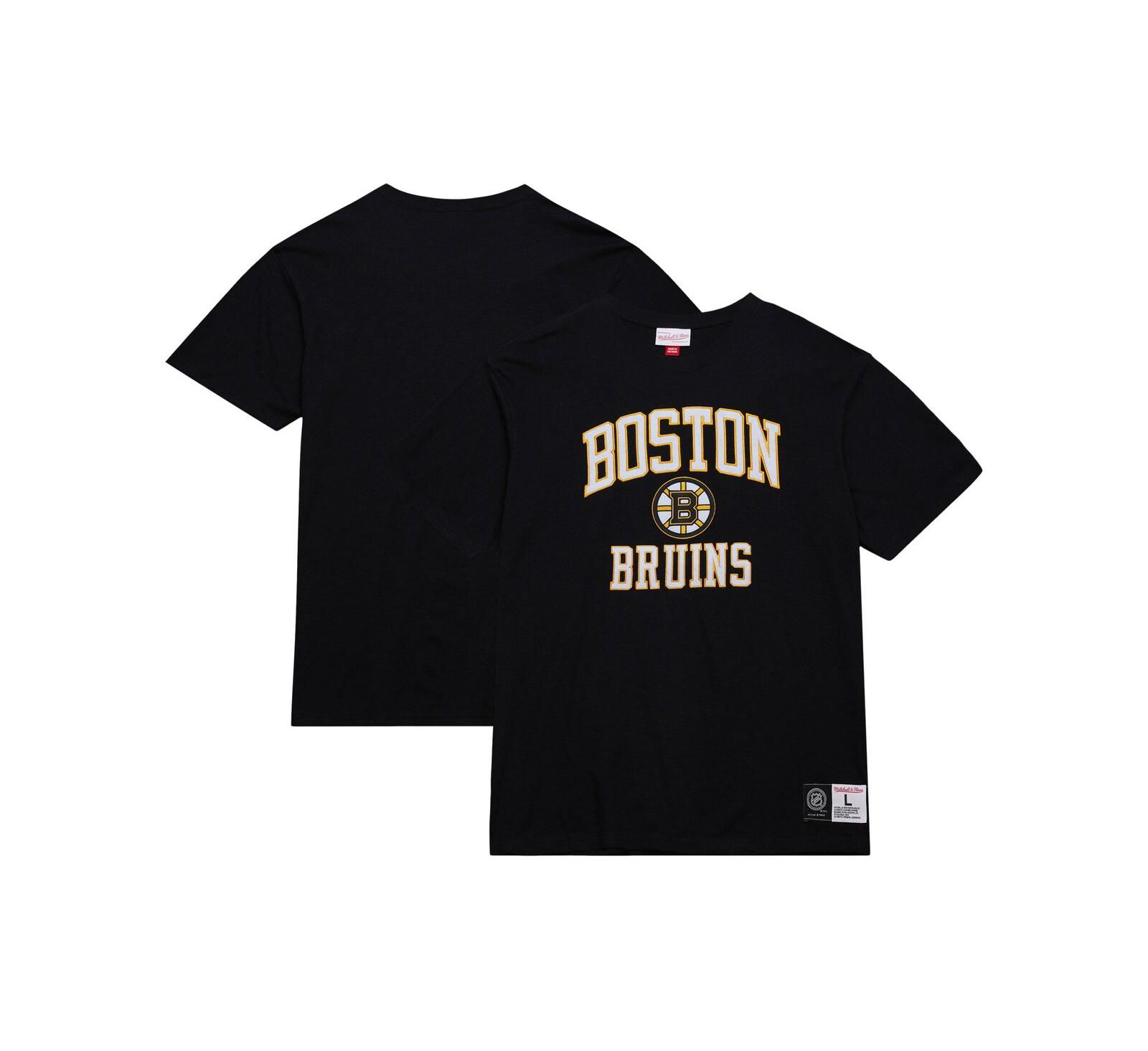 Mitchell & Ness Мужская футболка Boston Bruins Legendary Slub, Black