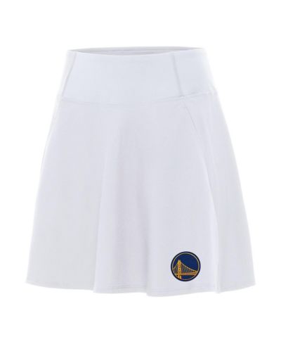 Antigua Women's White Golden State Warriors Chip Skort