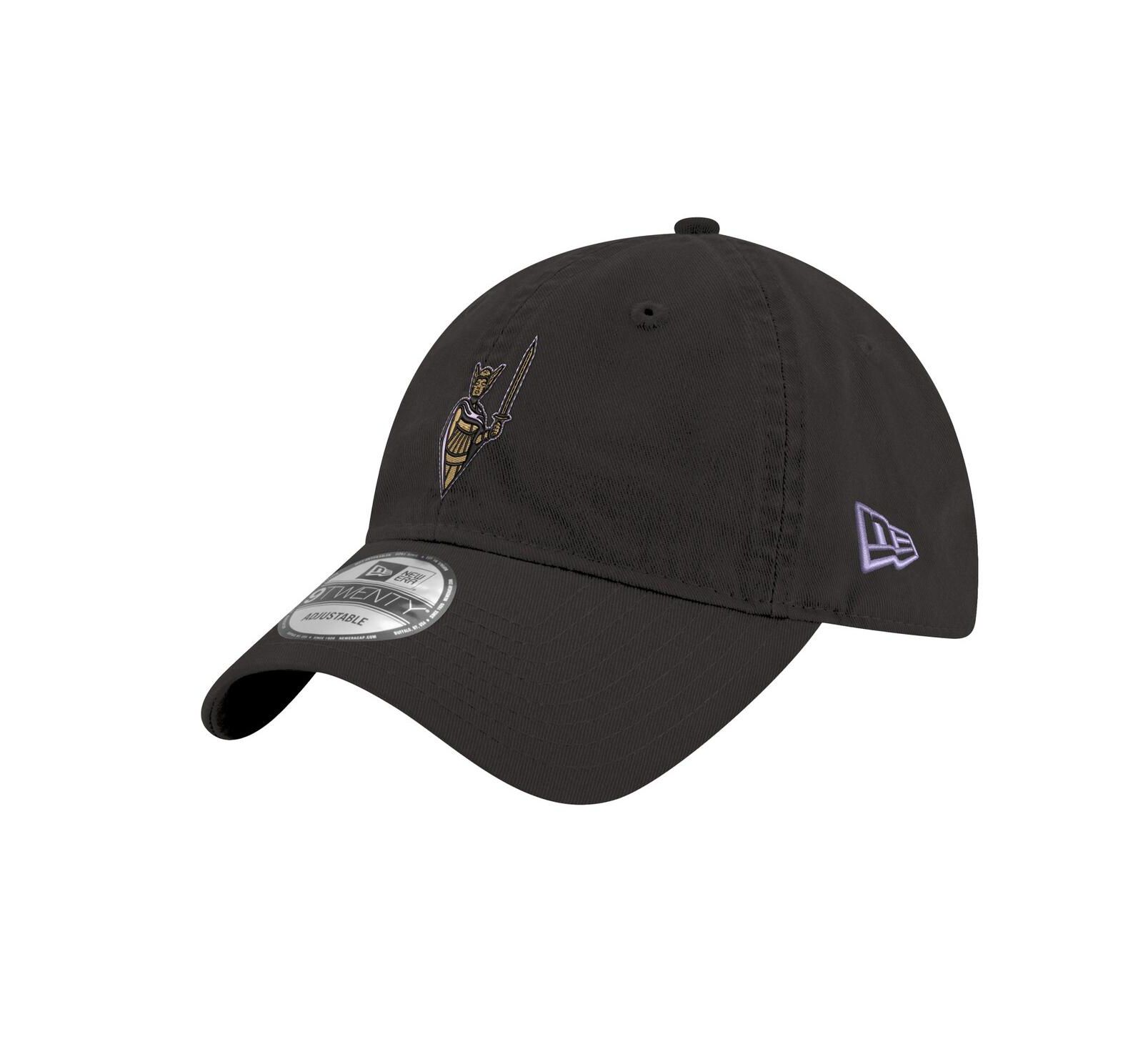 Регулируемая кепка New Era Men's and Women's Eclipse Black Golden State Valkyries Core 9TWENTY
