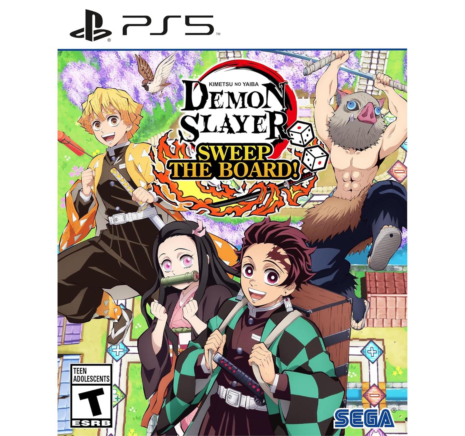 DEMON SLAYER KIMETSU NO YAIBA SWEEP THE BOARD - PlayStation 5