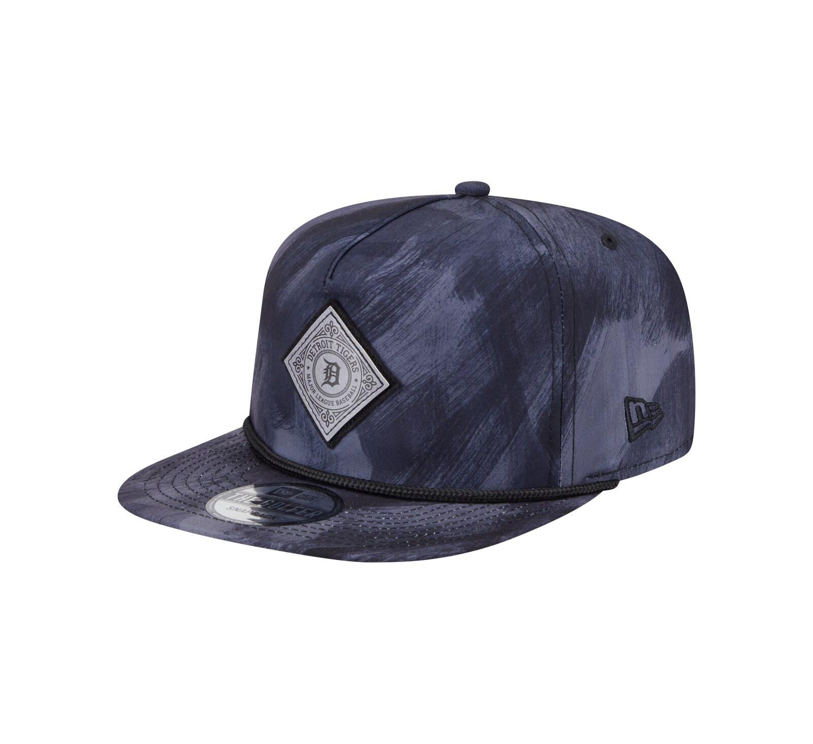 New Era Men's Navy Detroit Tigers Printed Golfer Snapback Hat