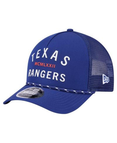 Мужская кепка New Era Royal Texas Rangers Minimalist 9FORTY A-Frame Adjustable