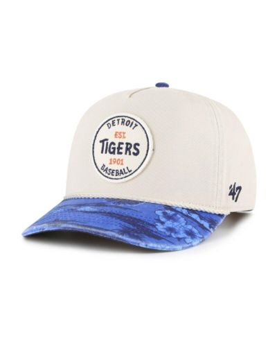 '47 Brand Мужская регулируемая кепка Fiji Rope Hitch в цветах Detroit Tigers
