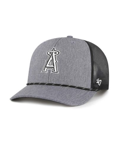 Мужская кепка '47 Brand Los Angeles Angels Carbon Rope Trucker