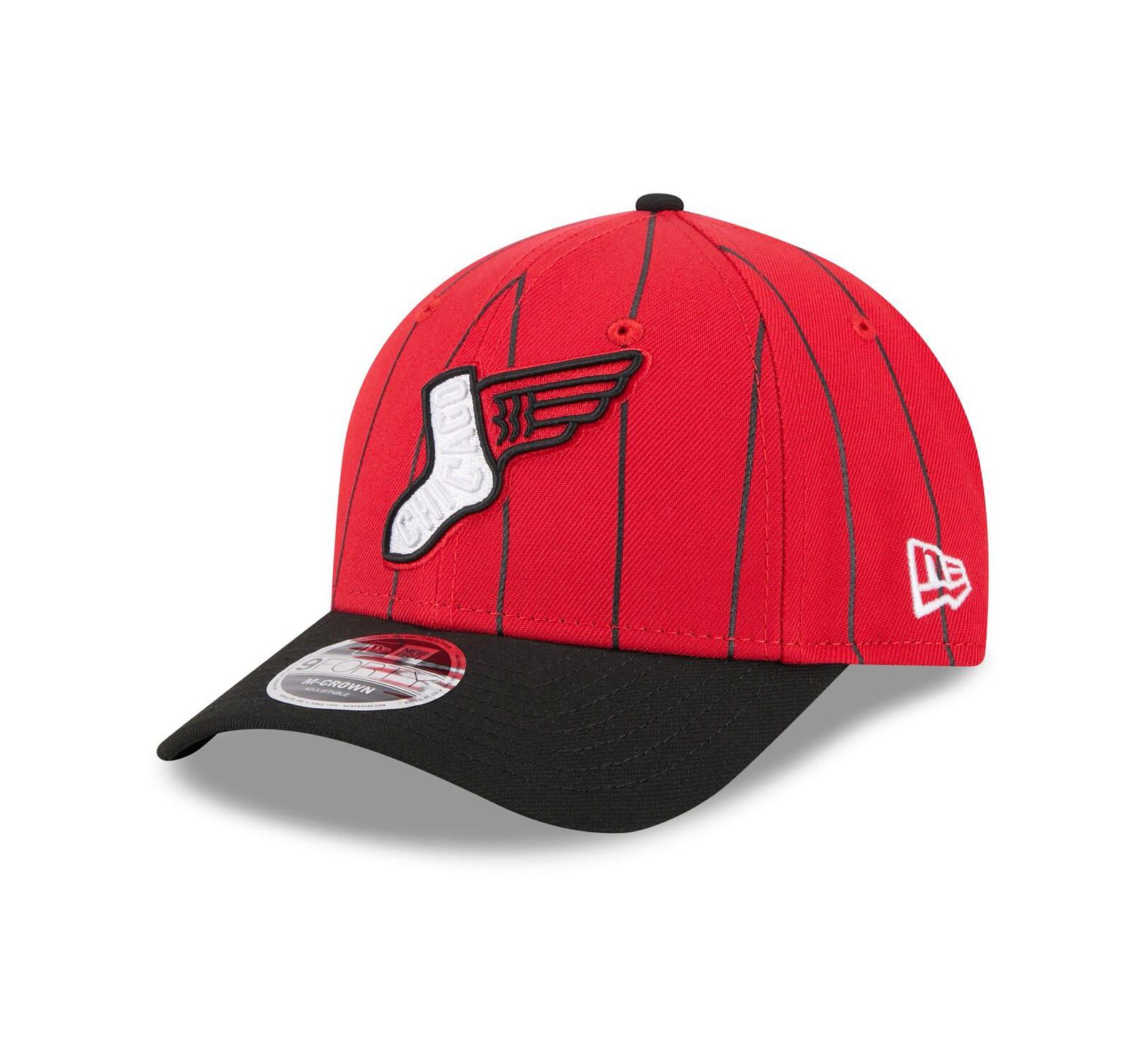 Мужская кепка New Era Chicago White Sox 2025 City Connect 9FORTY M-Crown Adjustable Red/Black