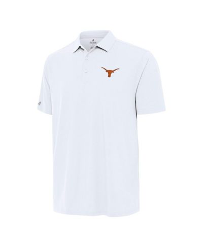 Antigua Мужская белая рубашка-поло Texas Longhorns Era