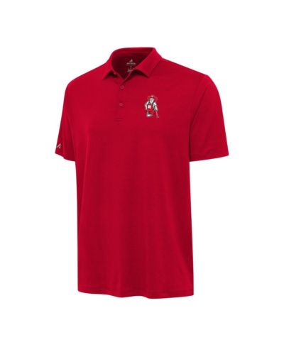 Antigua Men's Red Nebraska Huskers Reprocess Polo Shirt