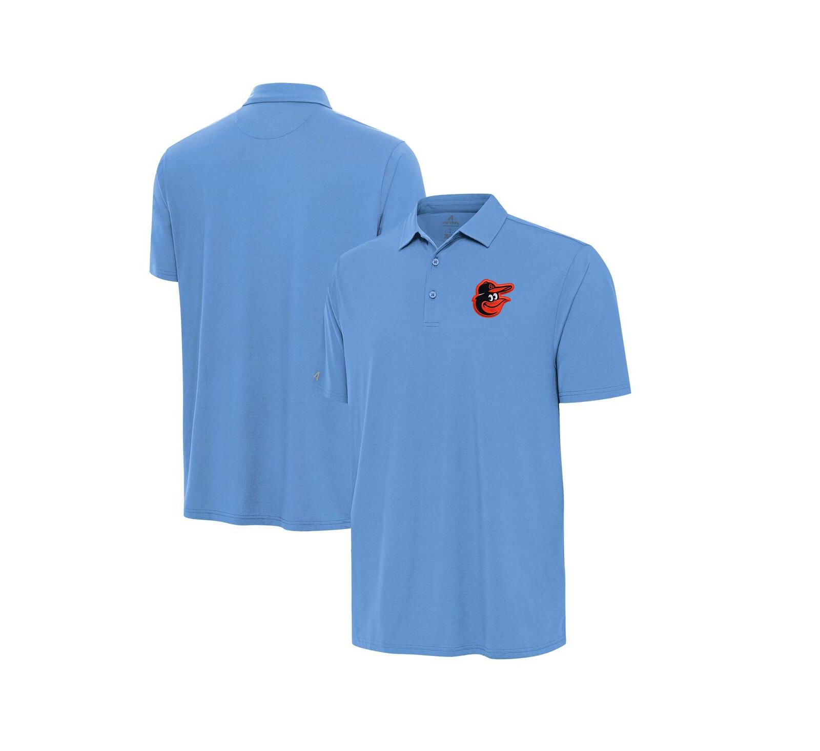 Мужская рубашка-поло Antigua Powder Blue Baltimore Orioles Era