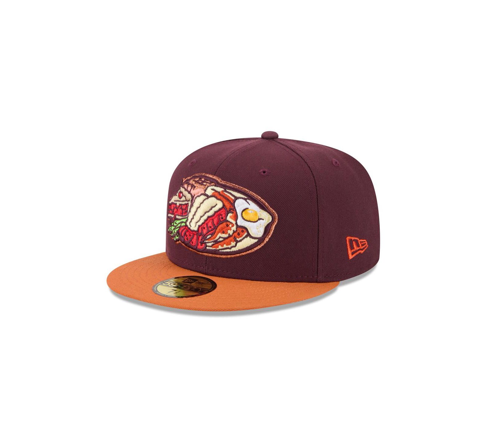 New Era Men's Burgundy Las Vegas Aviators Theme Nights 59FIFTY Fitted Hat