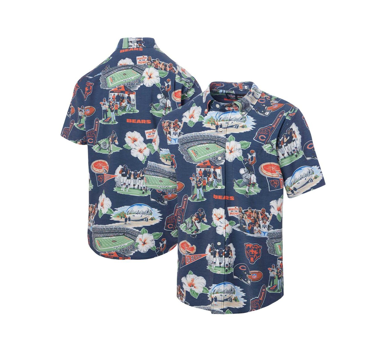 Мужская рубашка Reyn Spooner Chicago Bears Scenic Button-Down