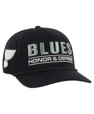 '47 Brand Men's Black St. Louis Blues OHT Military Appreciation Homeland Honor and Defend Hitch Adjustable Hat