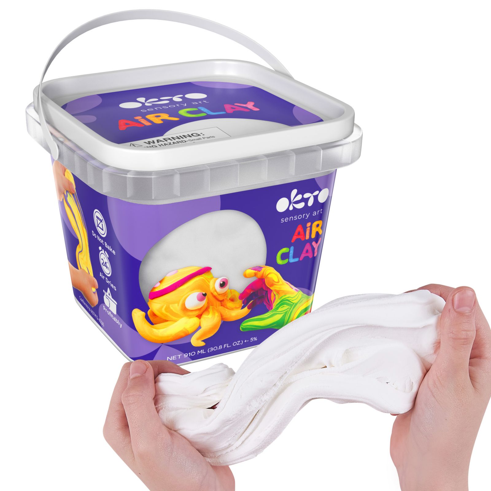 Глина OKTO Air-Dry – White