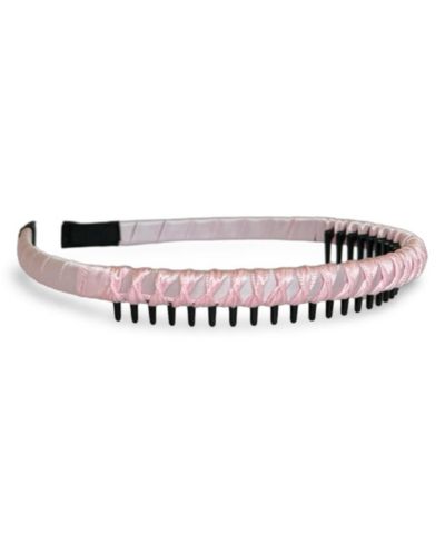 Thin Solid Headband - Pink