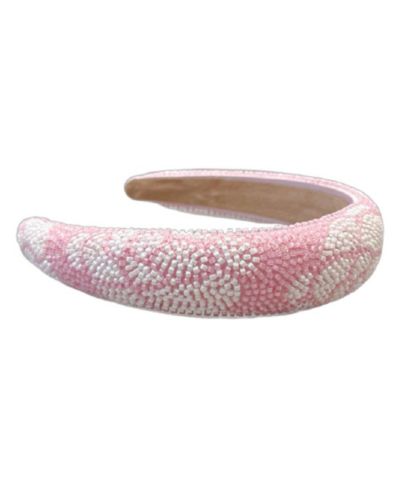 Traditional Headband - Beaded Floral