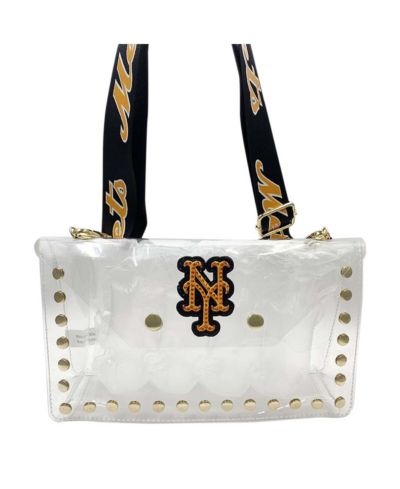 Женская сумка через плечо Cuce New York Mets Crystal Clear Envelope