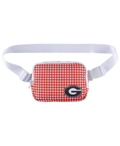 Поясная сумка ZooZatz Georgia Bulldogs Gingham