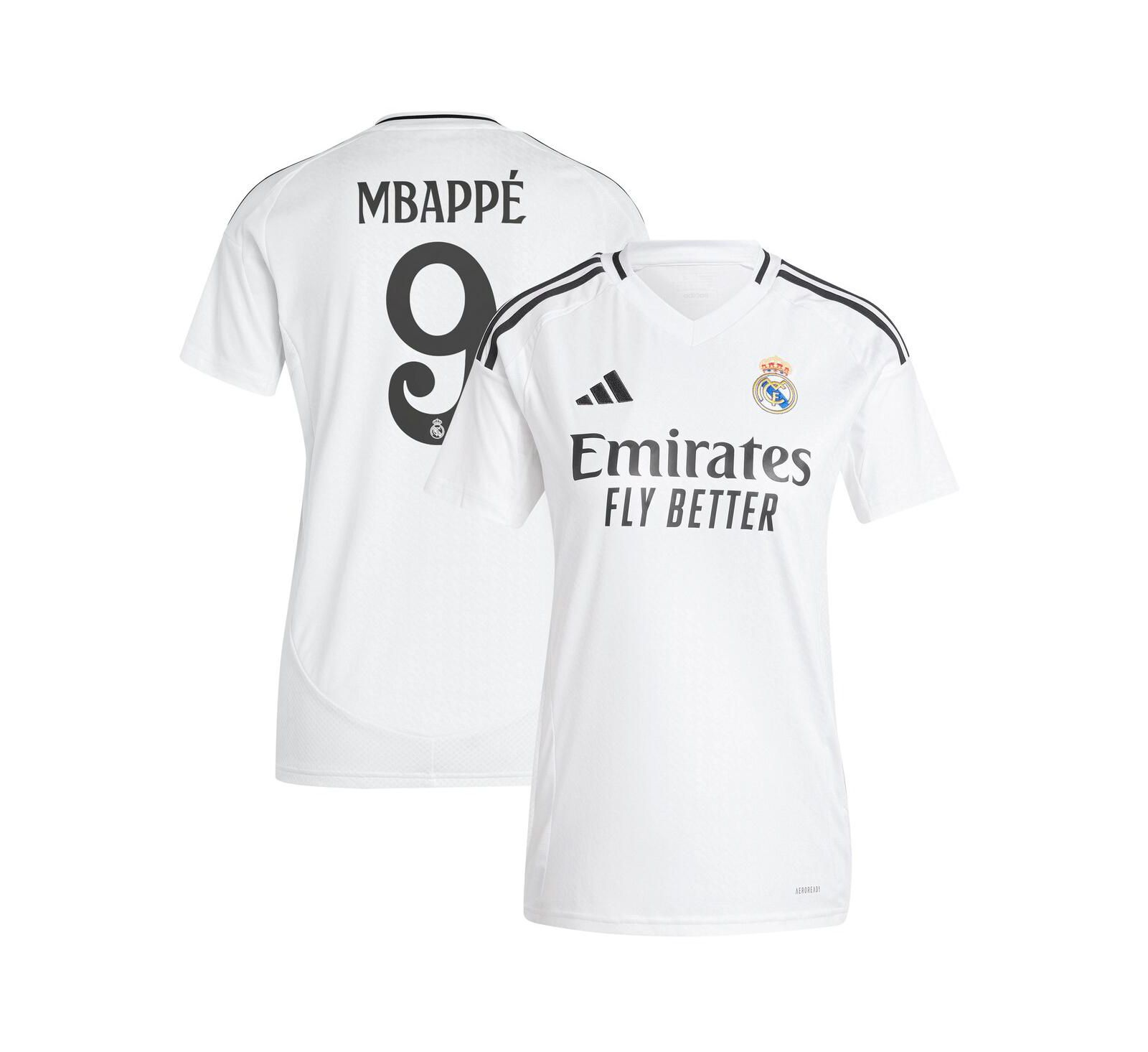 Adidas Женская футболка Kylian Mbappé Real Madrid 2024/25