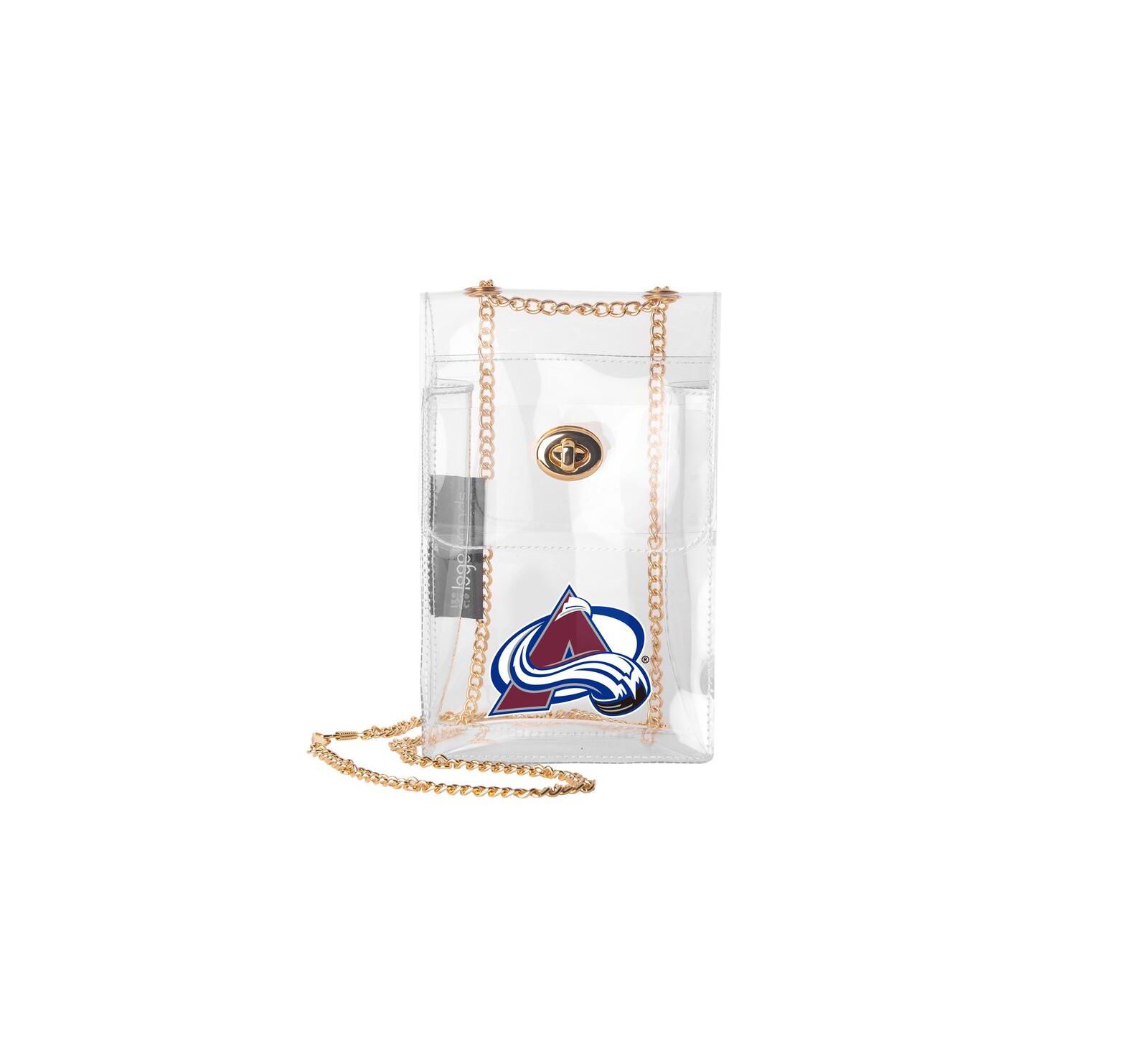 Logo Brands Colorado Avalanche Clear Essential Crossbody Purse
